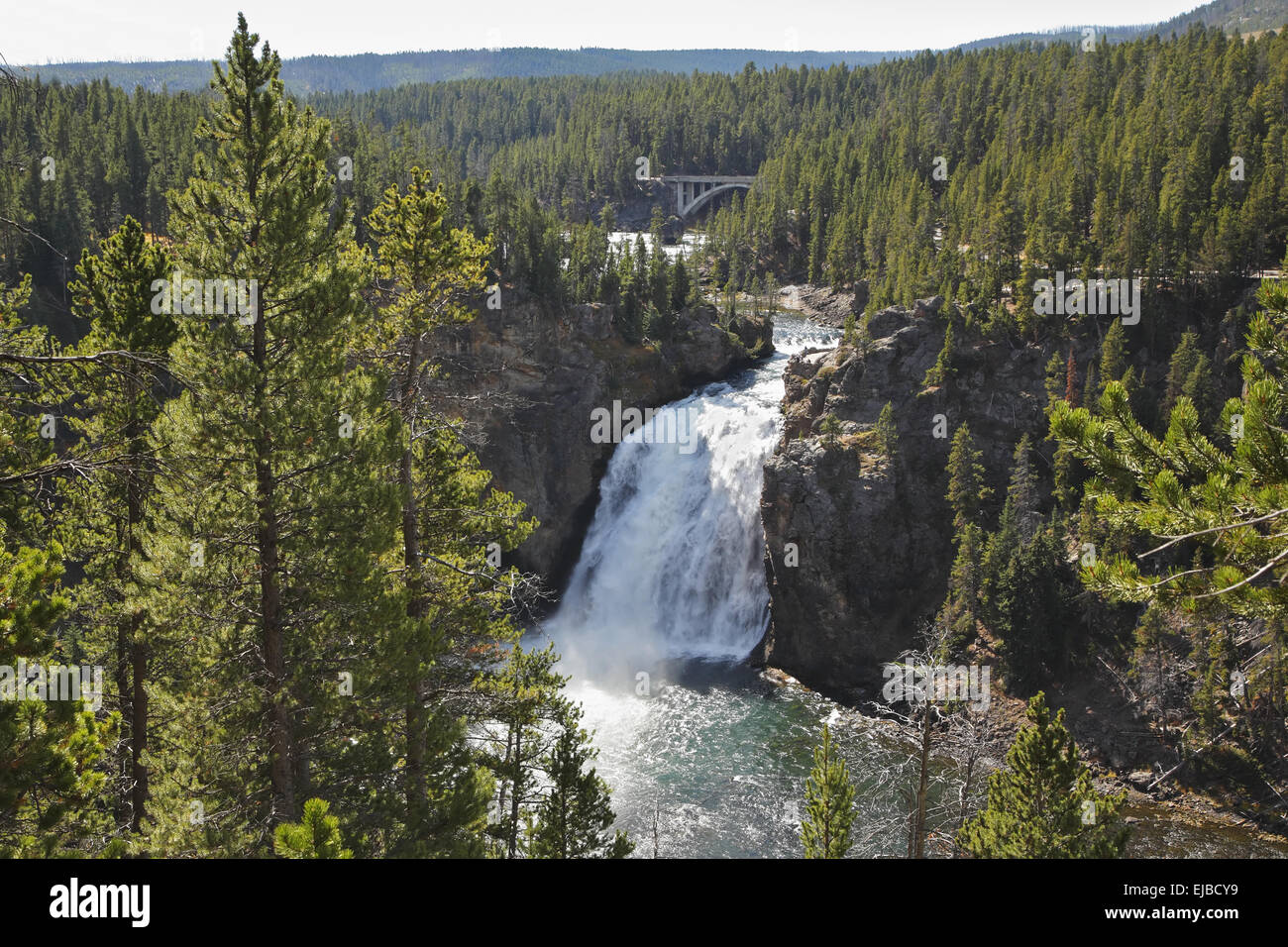 Schöne Wasserfälle Stockfoto