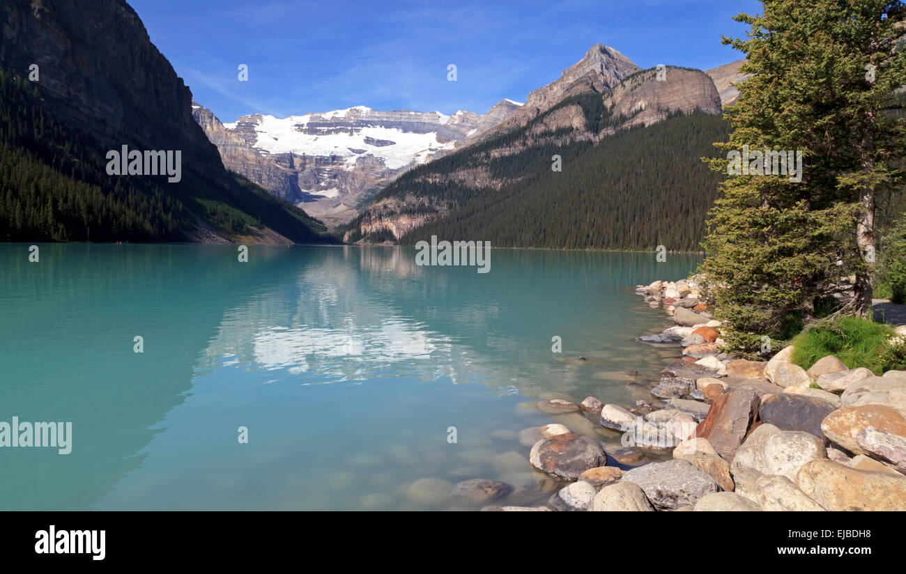 Lake Louise Stockfoto