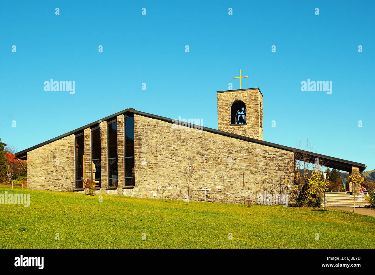 Kirche des Heiligen Geistes Oberjoch Deutschland Stockfoto