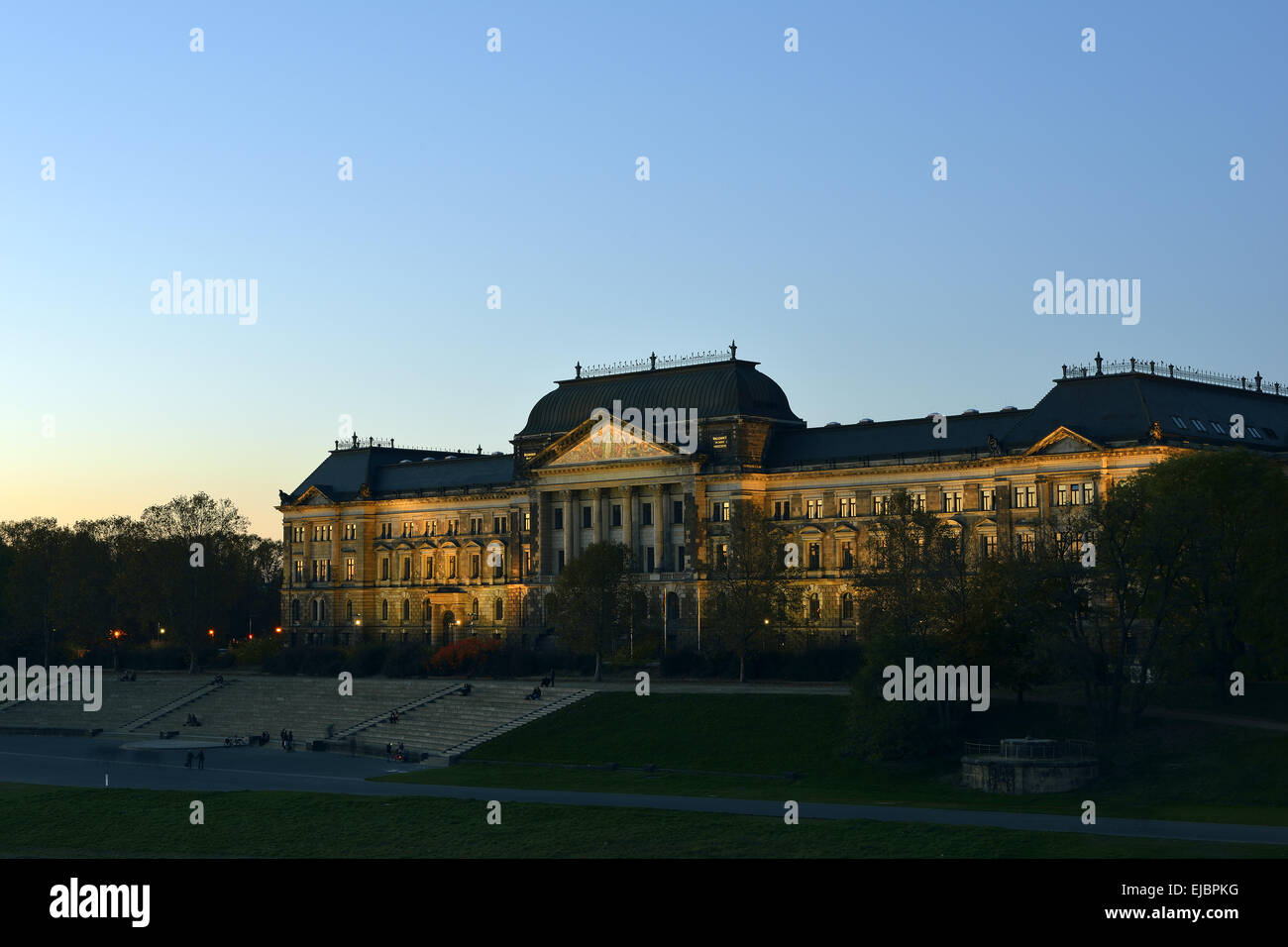 Sächsisches Staatsministerium der Finanzen Stockfoto