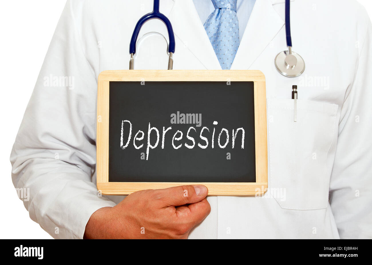 Depression Stockfoto