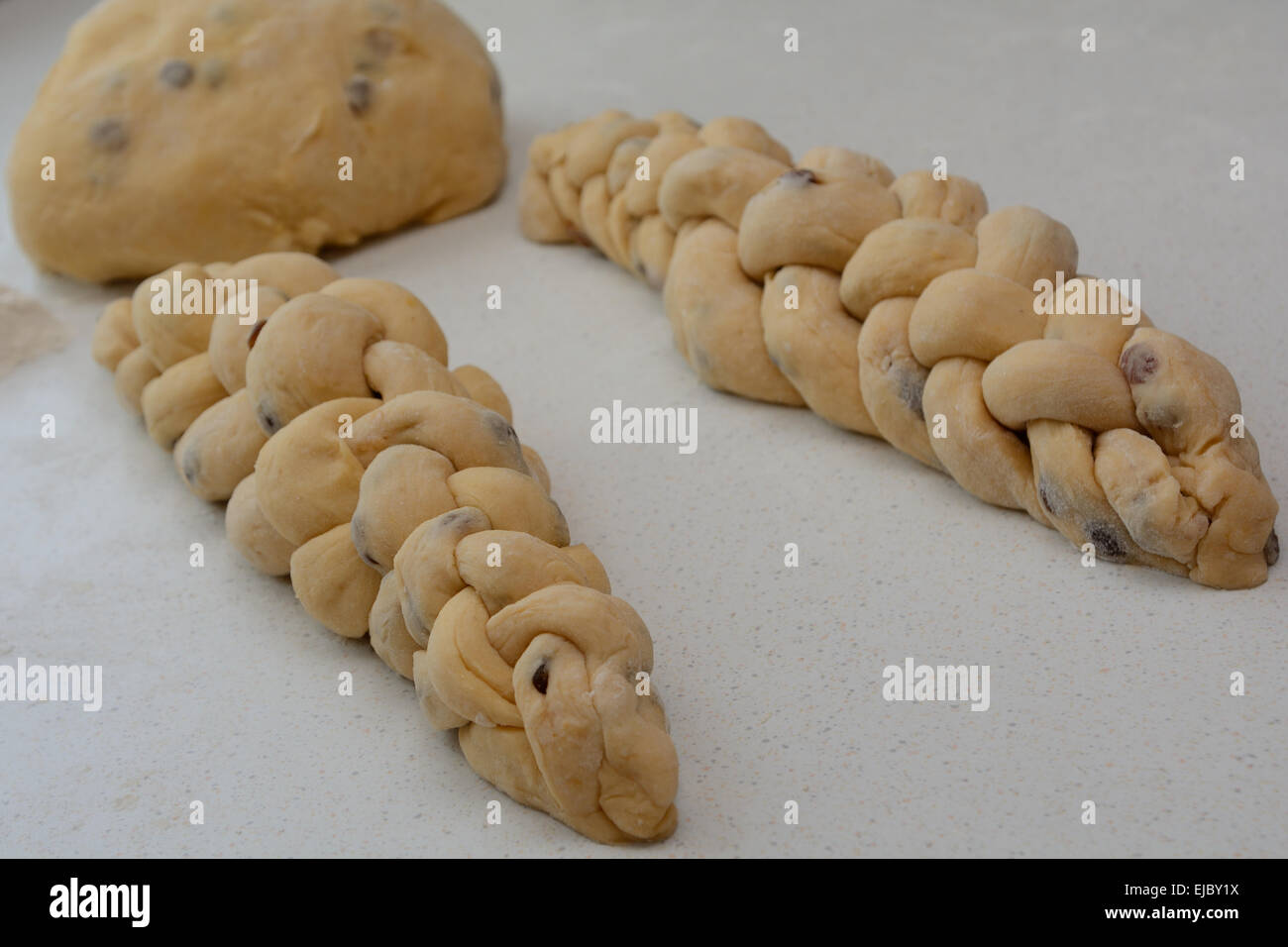 handgemachte Brötchen Stockfoto