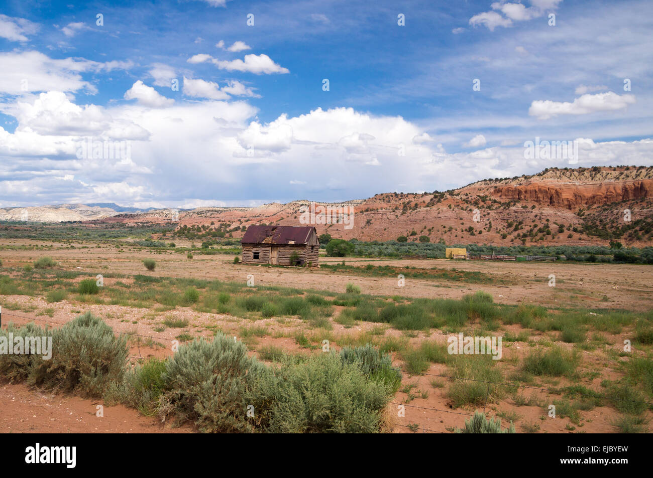 Ranch-Stil Leben in ländlichen Utah Stockfoto