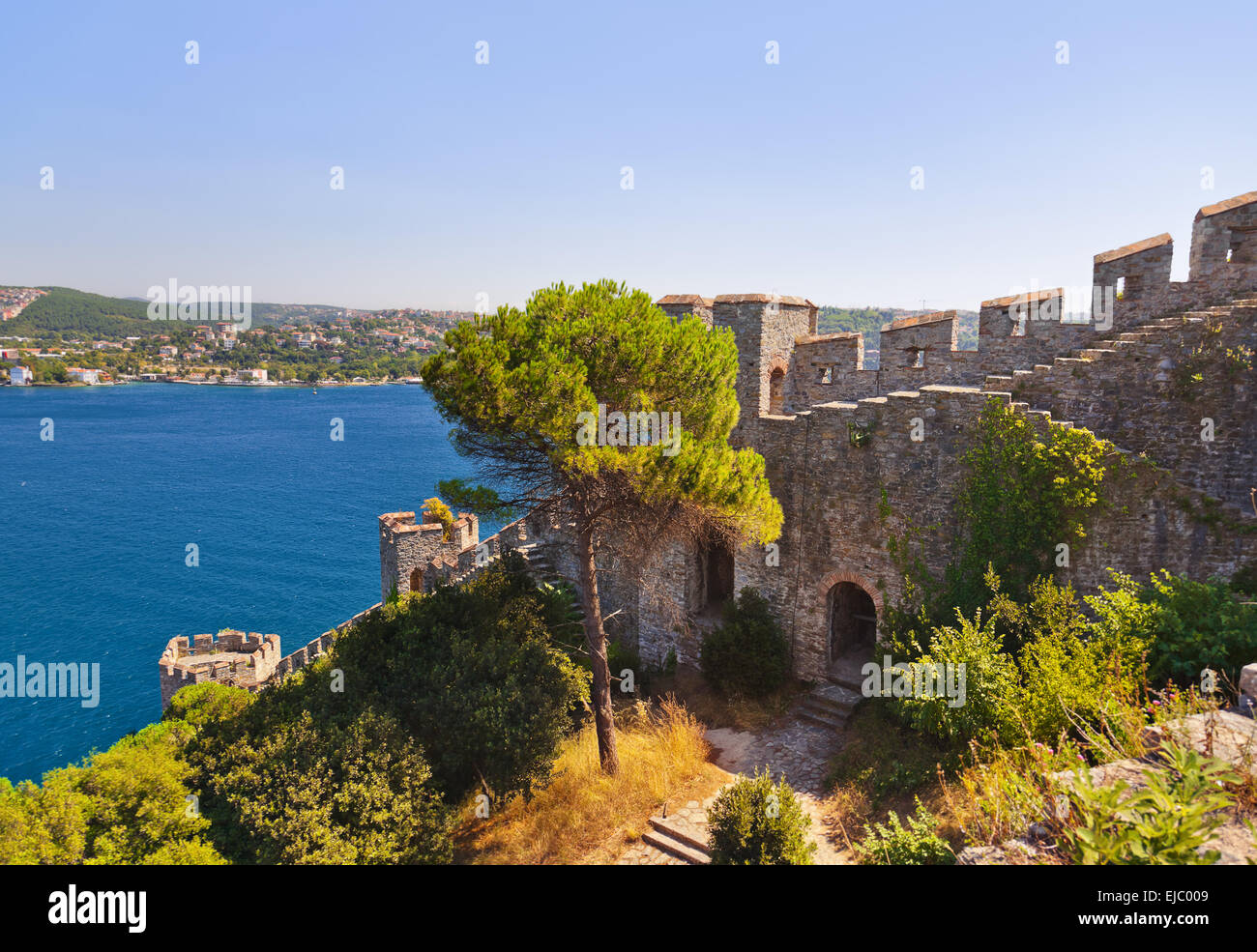 Rumeli Festung in Istanbul Türkei Stockfoto