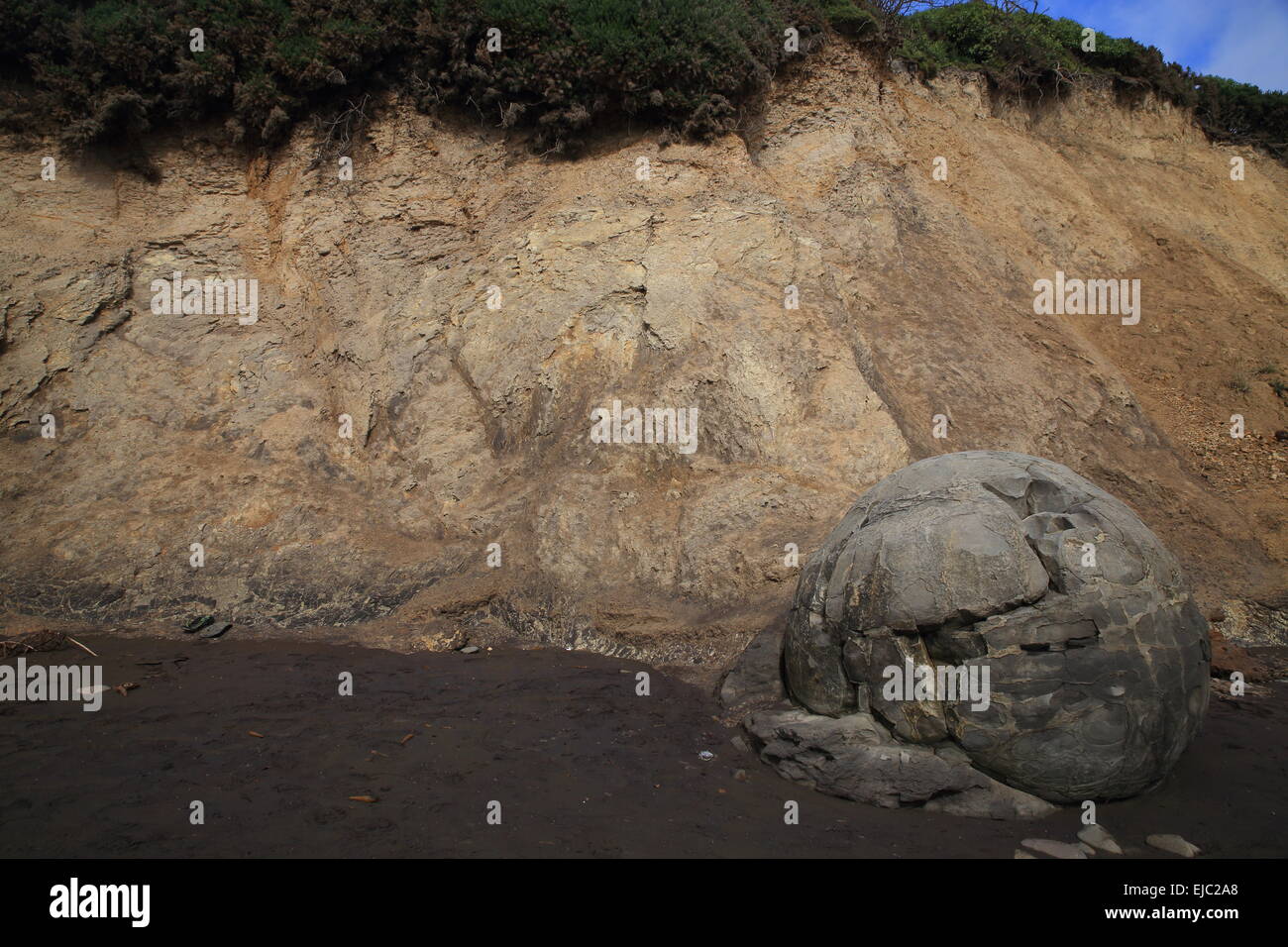 Neuseeland Moeraki Boulders Stockfoto