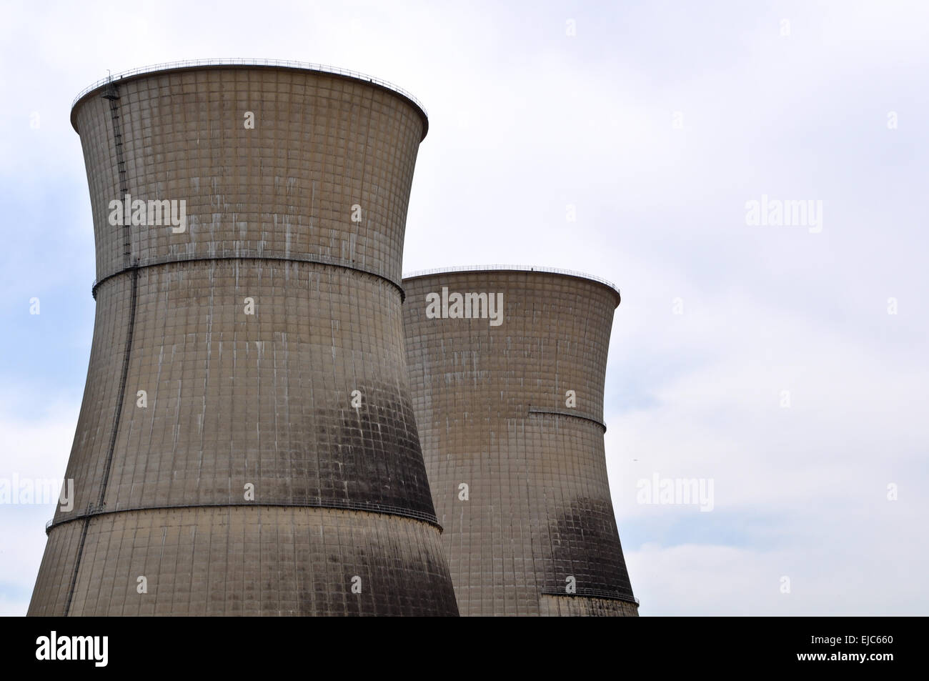 Kernreaktor-Anlage Stockfoto
