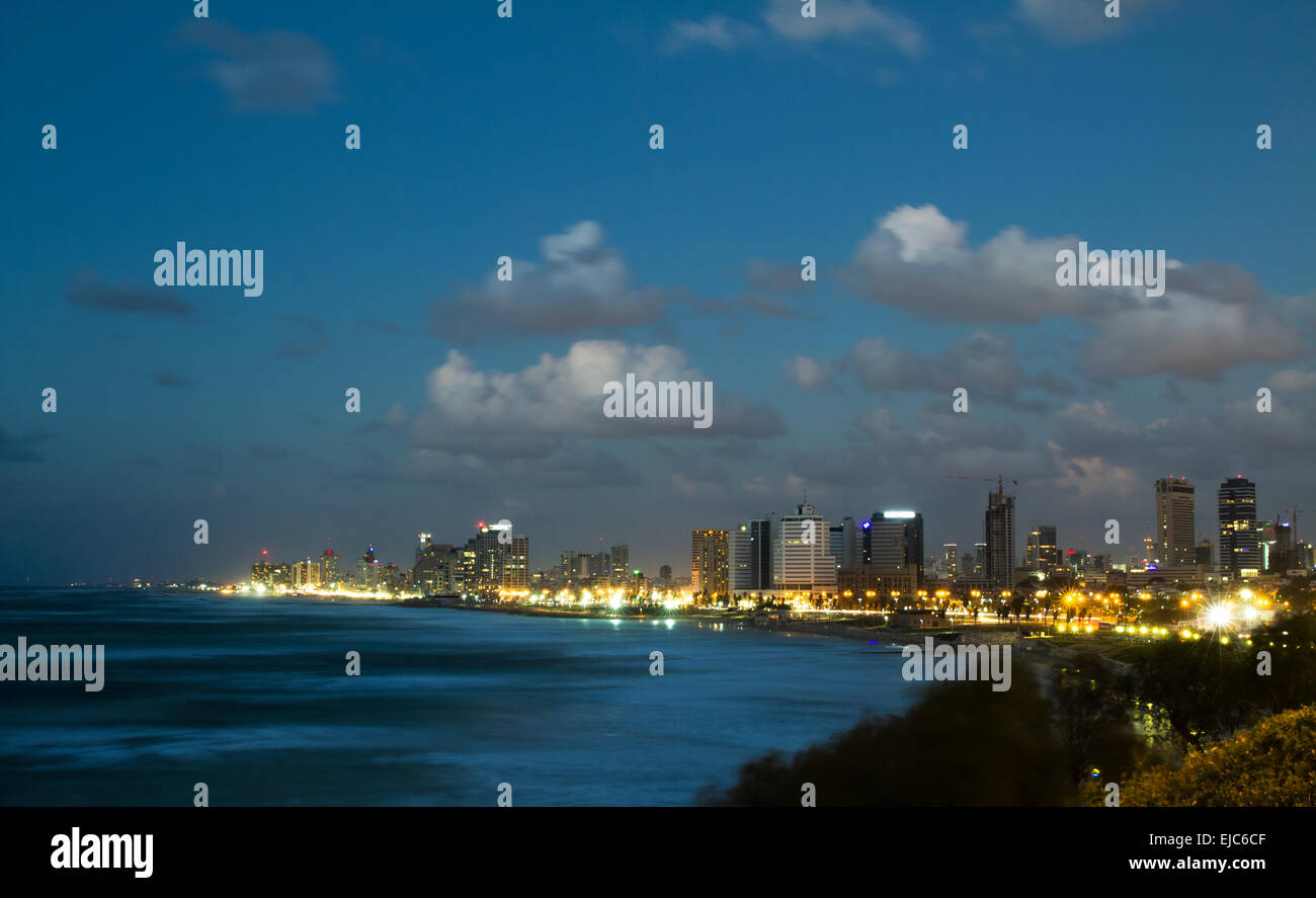 Tel Aviv. Stockfoto