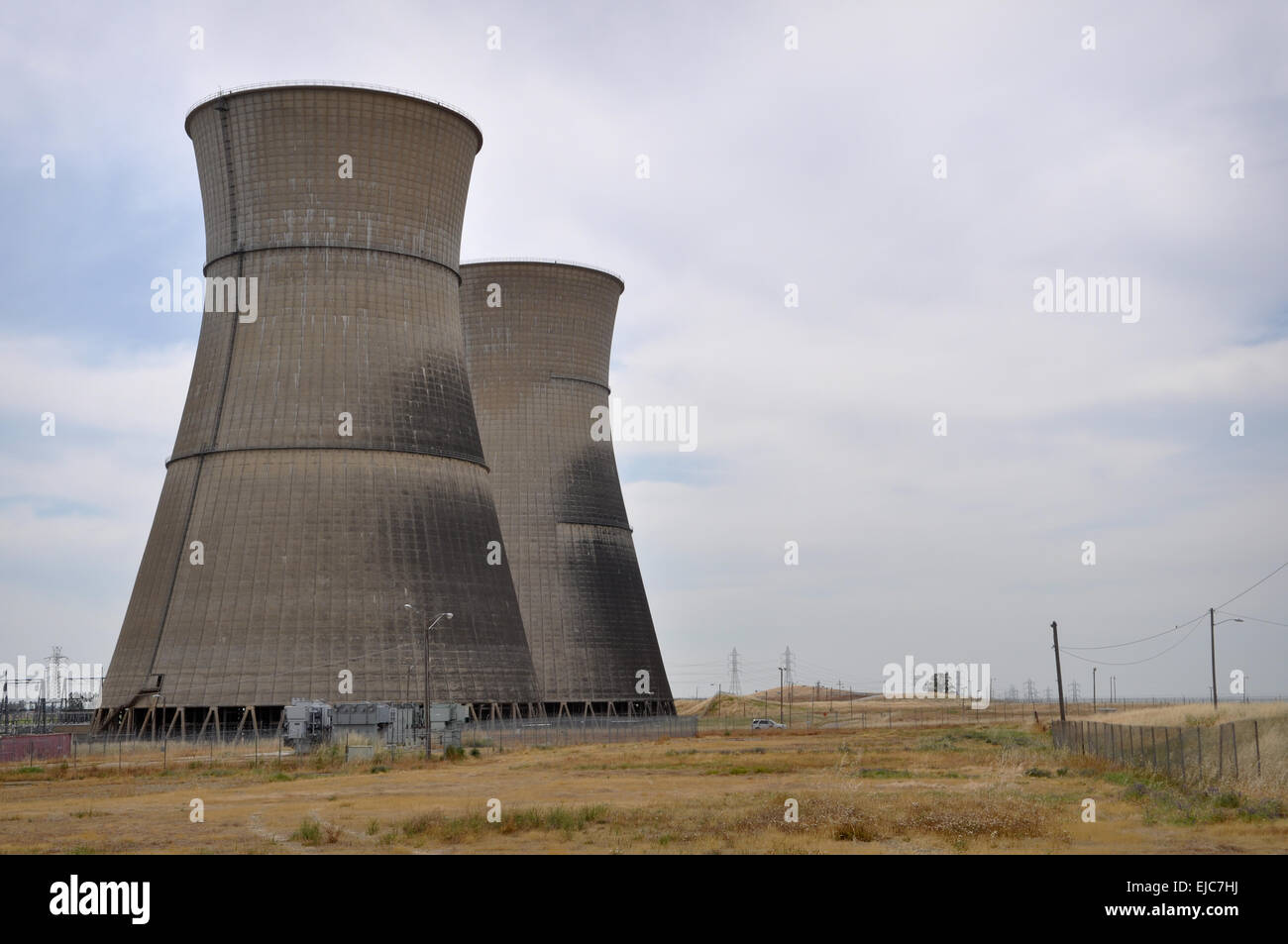 Kernreaktor-Anlage Stockfoto