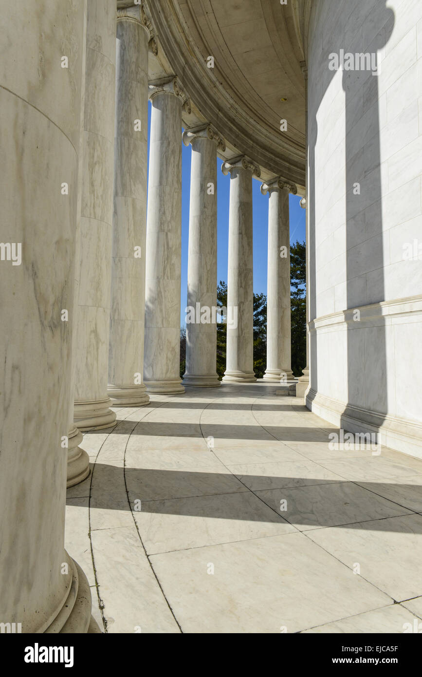 Jefferson Memorial in Washington, D.C. Stockfoto