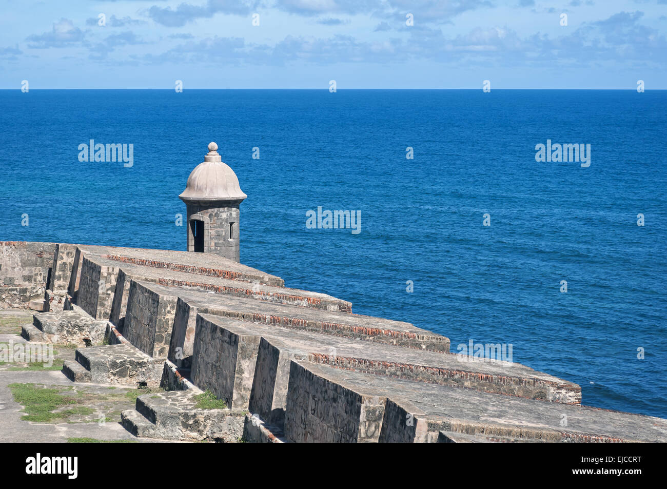 Castillo de San Cristobal. Stockfoto