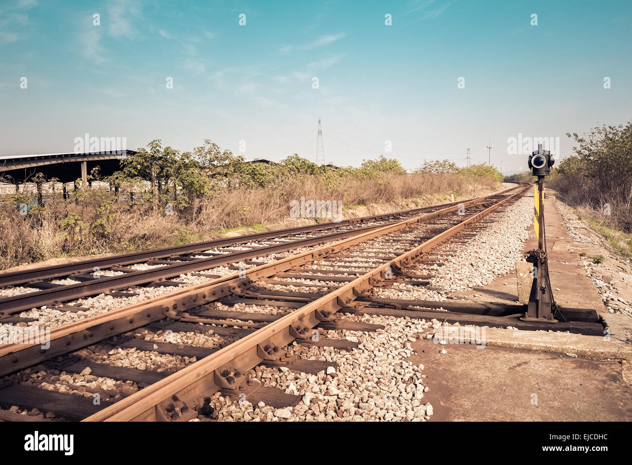 Eisenbahn Stockfoto