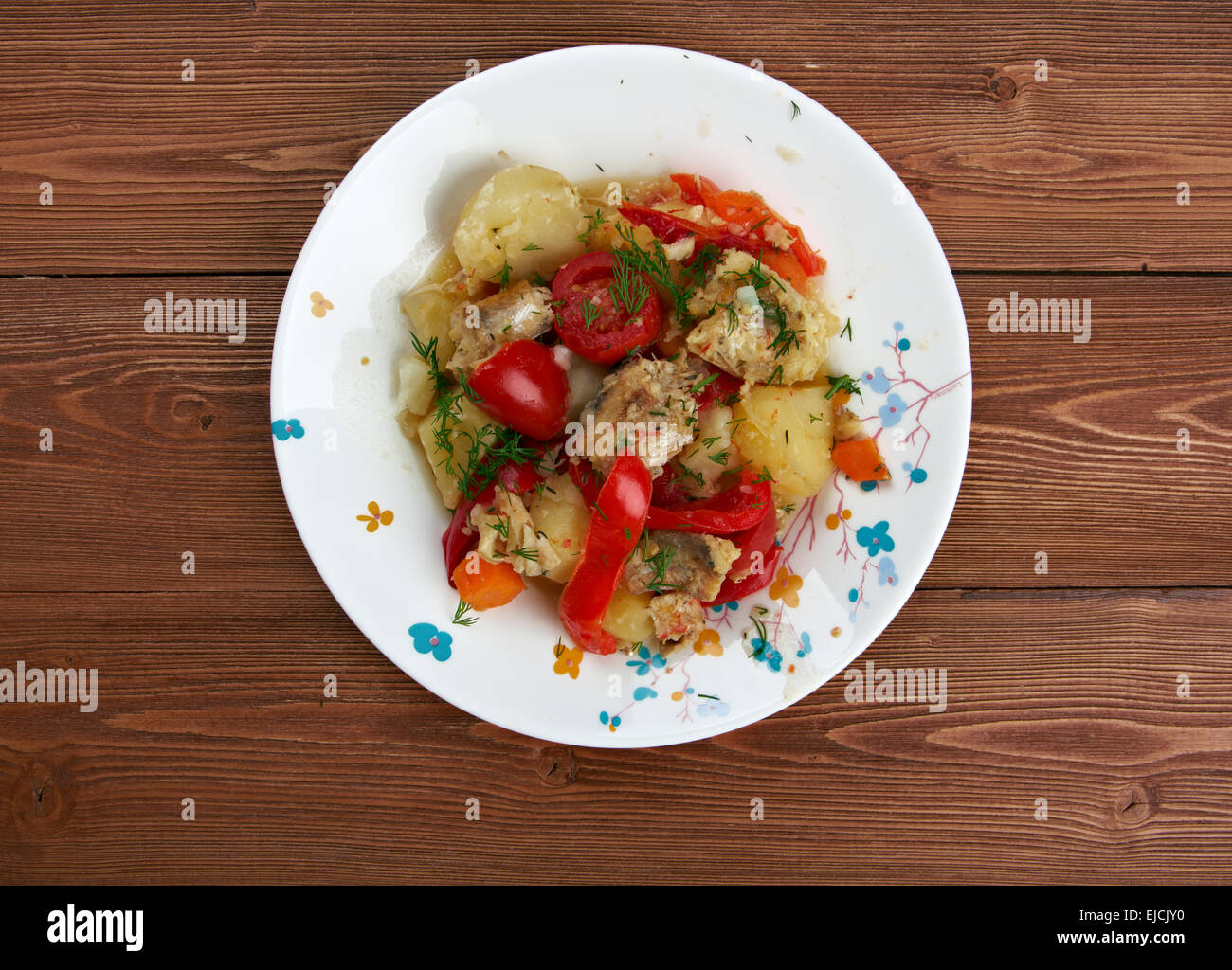 Portugal Food Caldeirada Fish Stew Stockfotos und -bilder Kaufen - Alamy