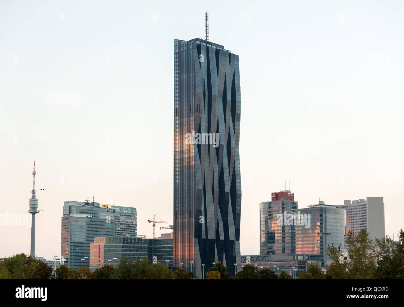 DC Tower in der Nähe von Vienna Stockfoto