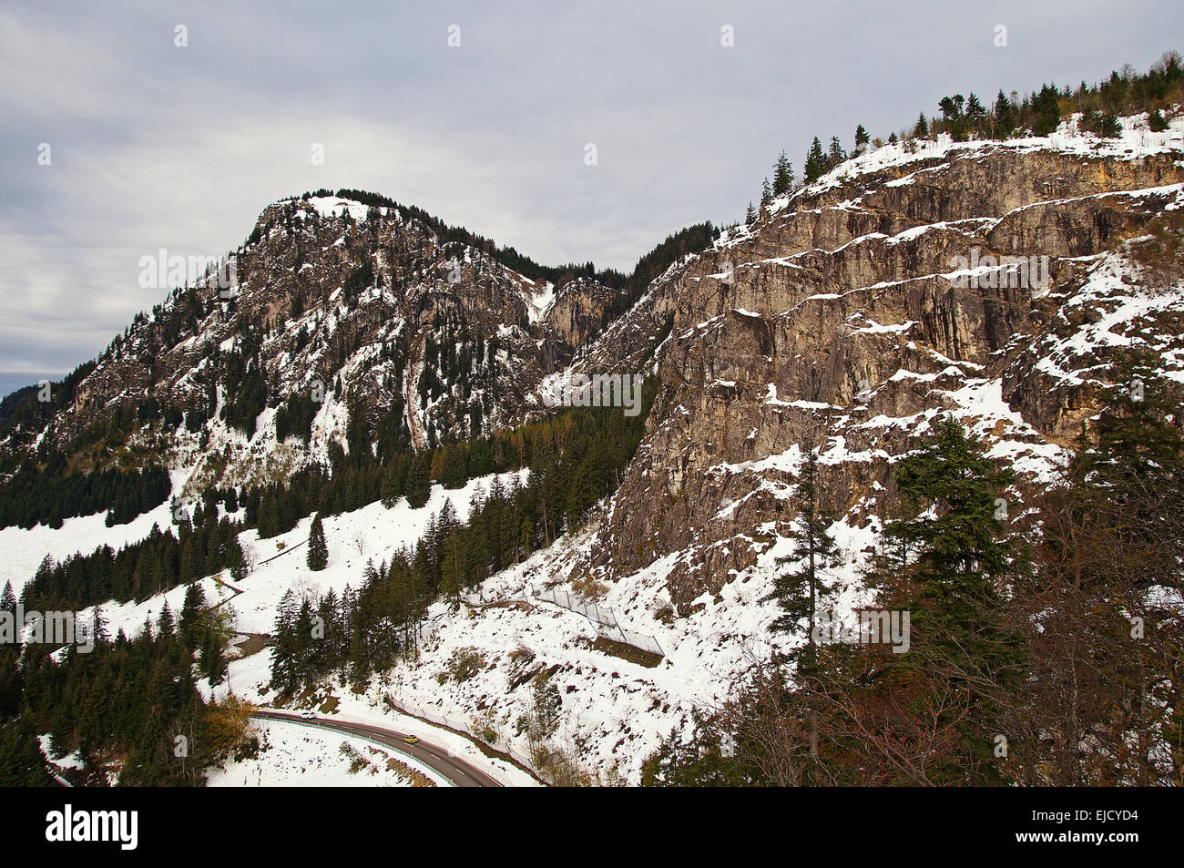 Allgäuer Alpen Bayern Deutschland Stockfoto