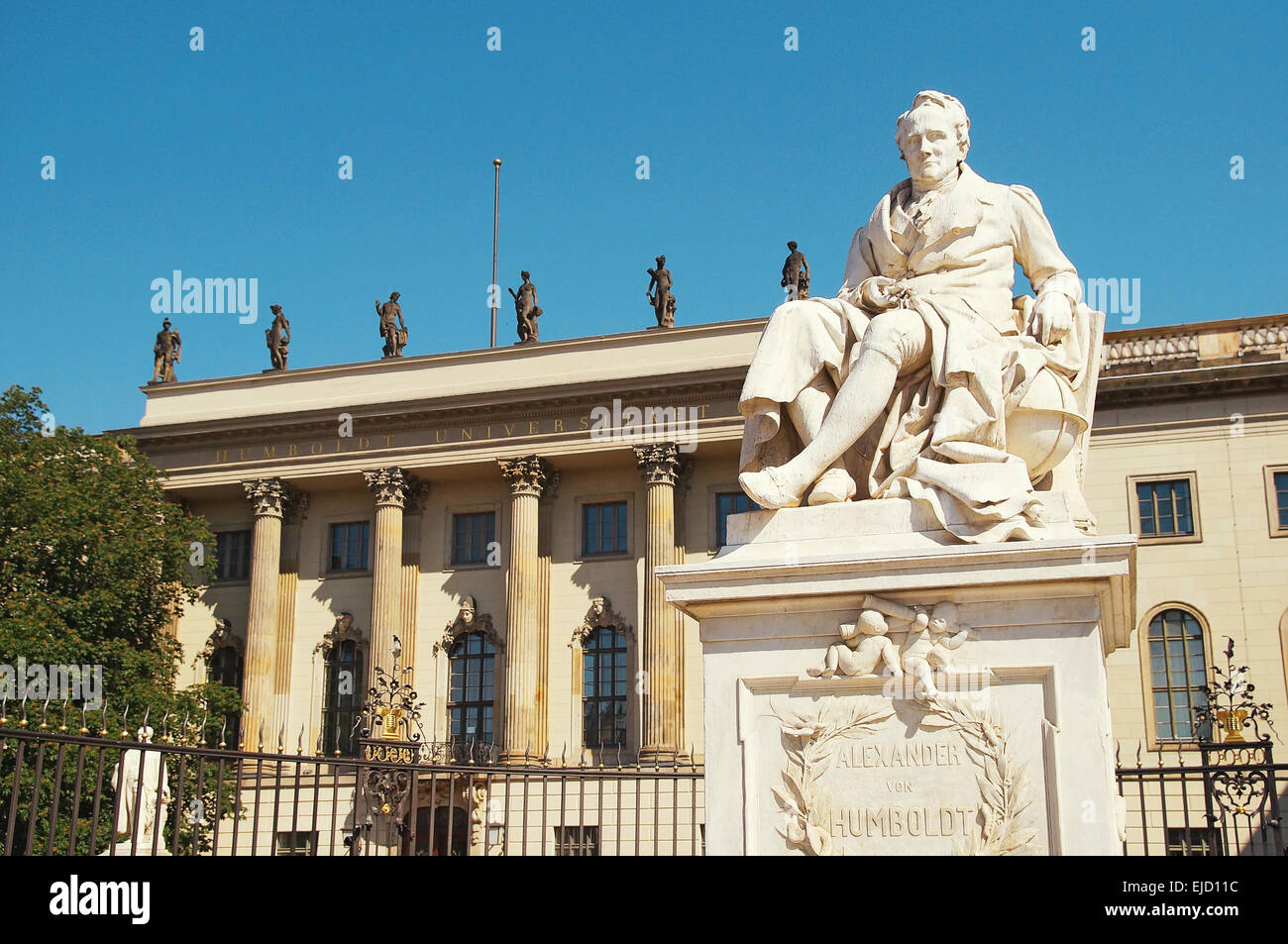 Humboldt-Universität Berlin Deutschland Stockfoto
