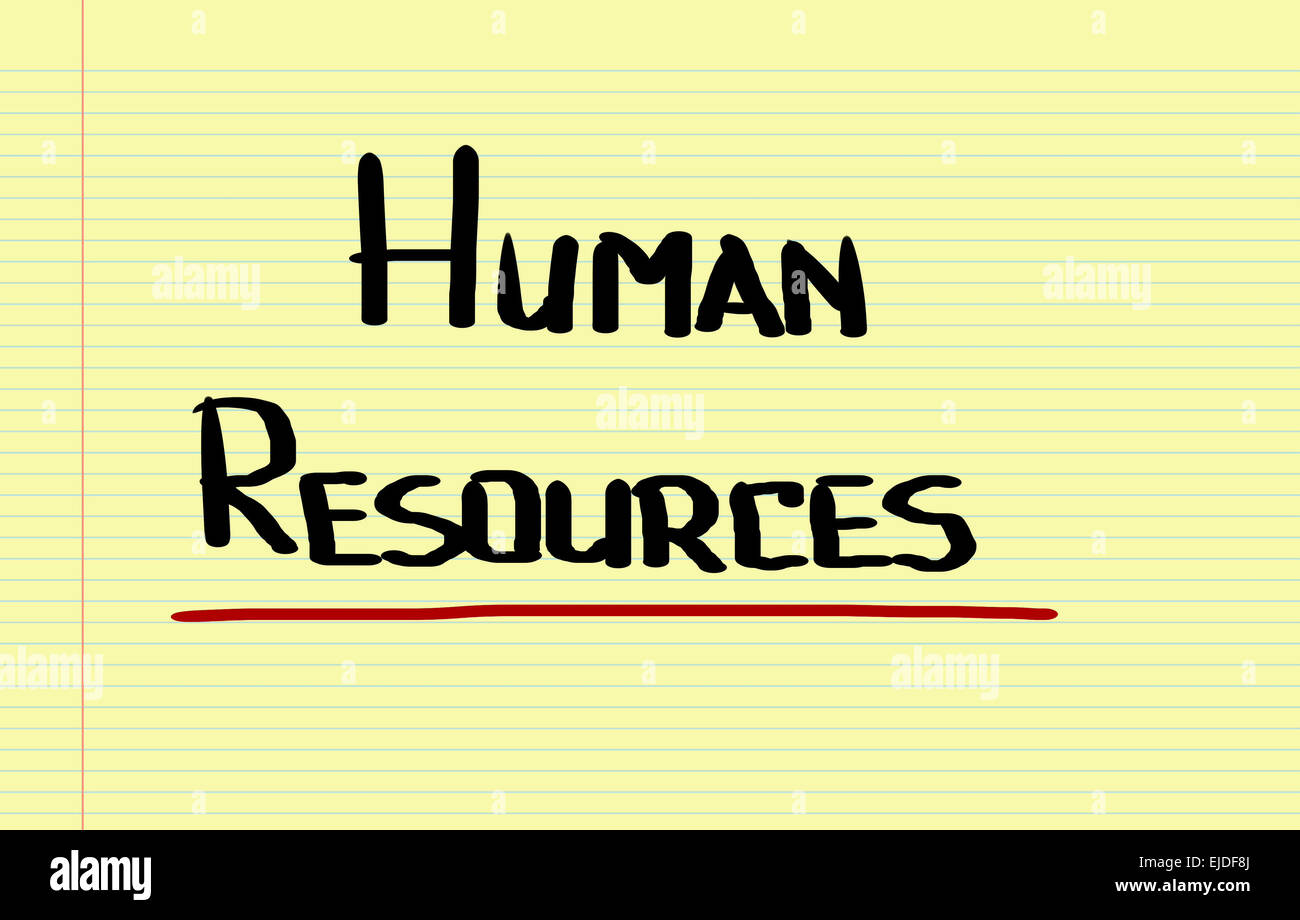 Human Resources-Konzept Stockfoto