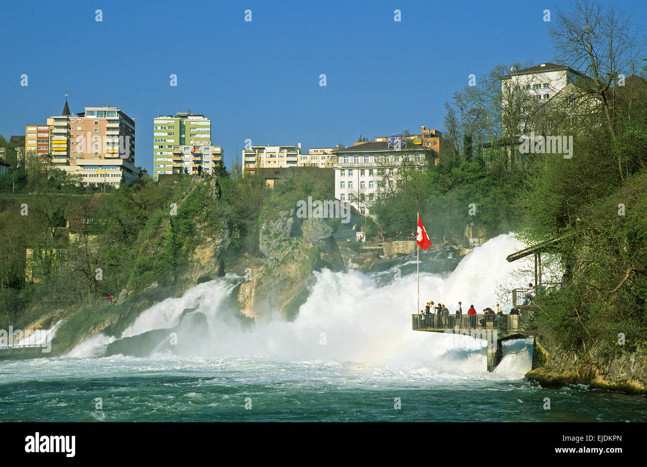 Rheinfall, Schaffhausen, Schweiz Stockfoto