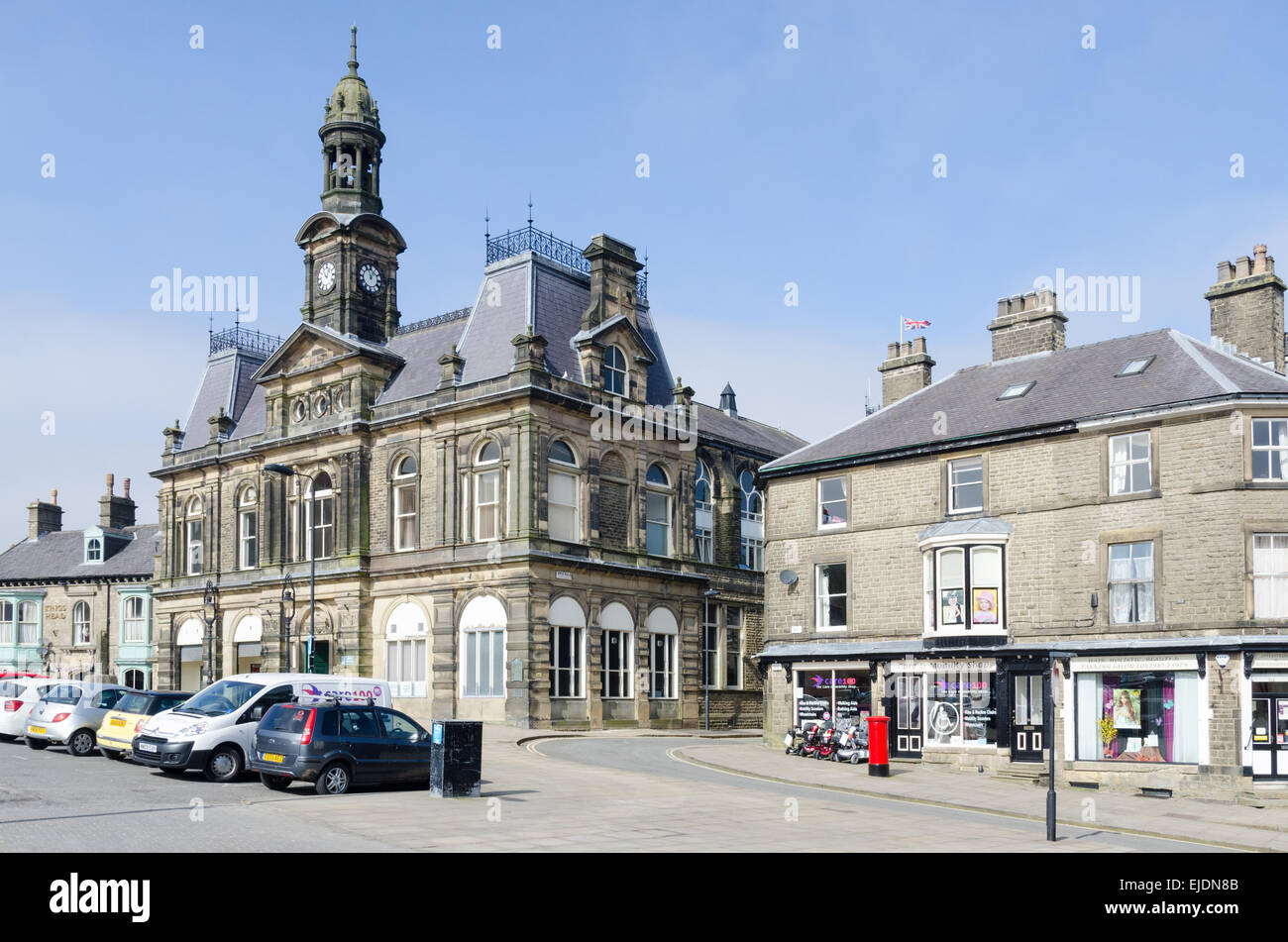 Buxton Rathaus in der Kurstadt Derbyshire Stockfoto