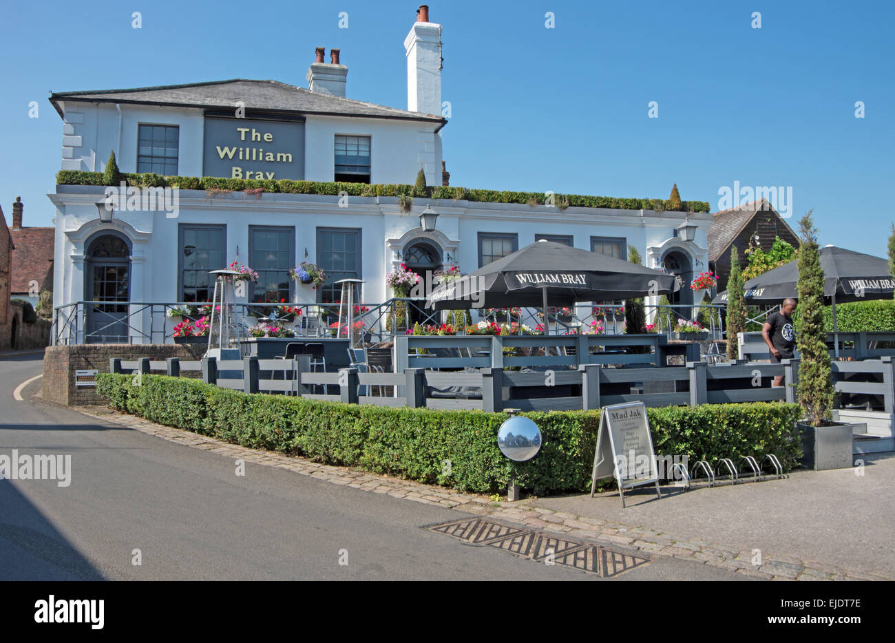 Shere William Bray Pub, Surrey, England, Stockfoto