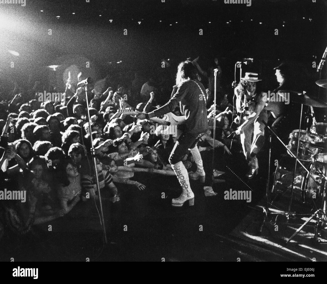 GEORDIE Englisch Glam-Rock-Gruppe über 1973 Stockfoto