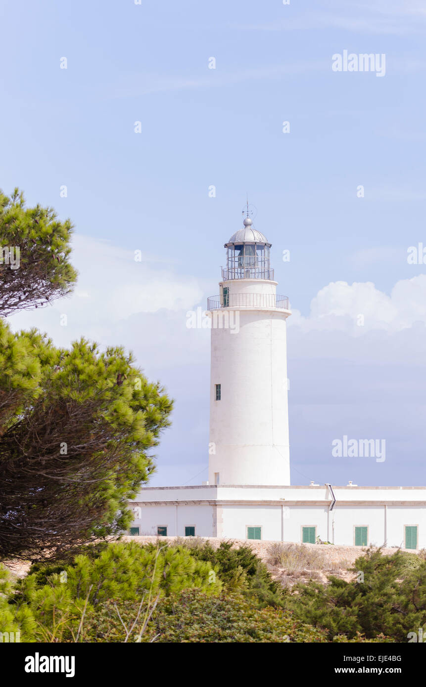 Formentera Balearen Leuchtturm La Mola Stockfoto