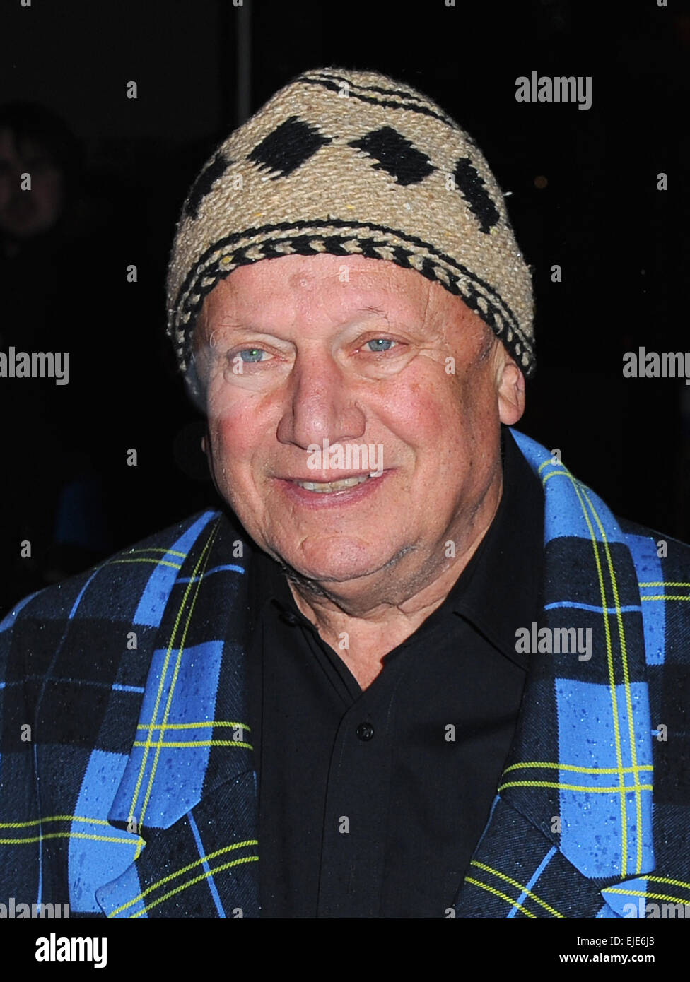 London, UK, UK. 24. März 2015. Steven Berkoff besucht das VIP-Night für die nördlichen Ballette Interpretation von "The Great Gatsby" Sadlers Wells Theatre. Bildnachweis: Ferdaus Shamim/ZUMA Draht/Alamy Live-Nachrichten Stockfoto