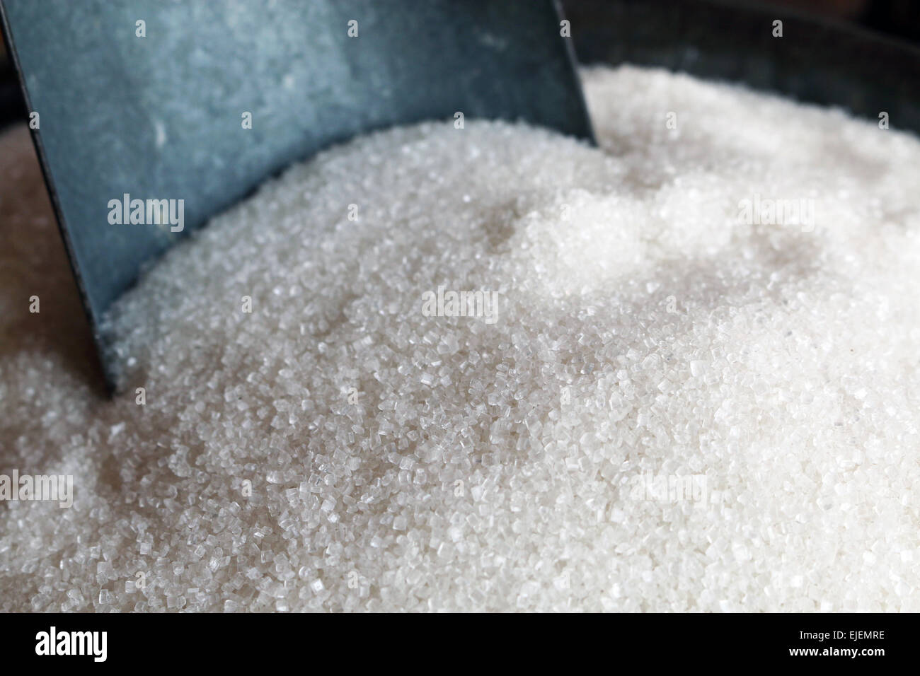 Ein Sackful Zucker in Indien Stockfoto