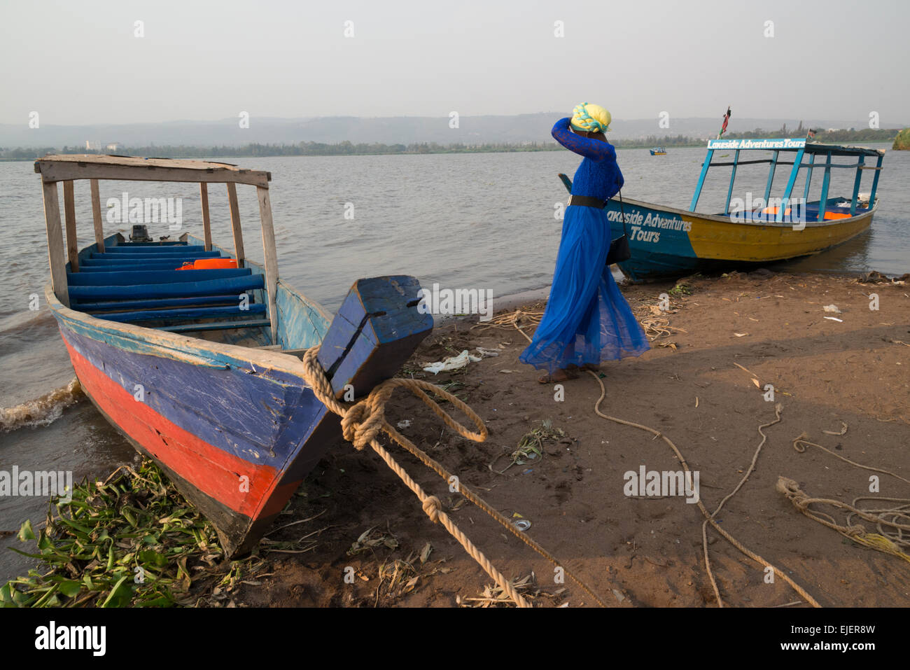 Victoria-See. Kisumu. Kenia Stockfoto