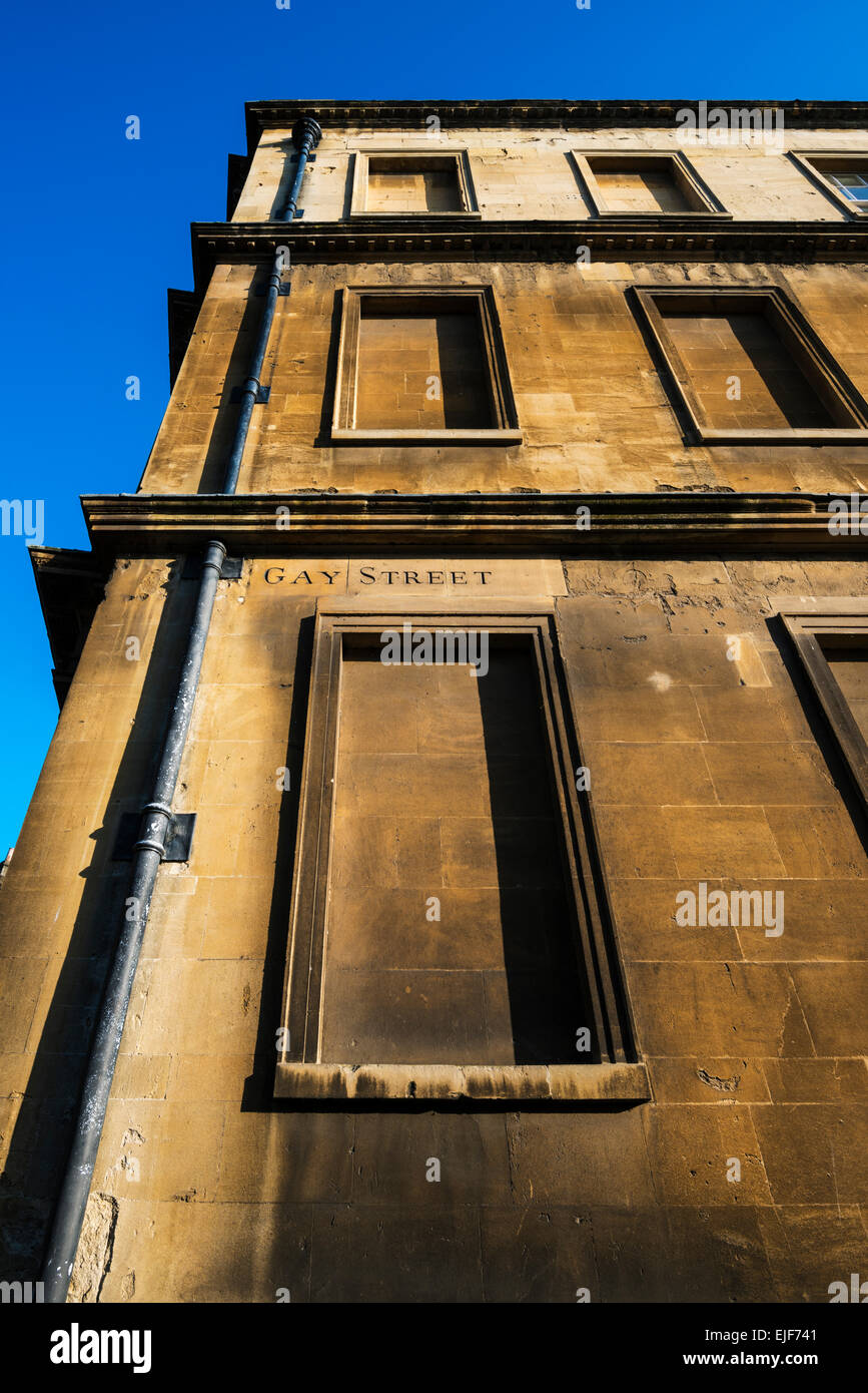Gay Street, Bath. Stockfoto