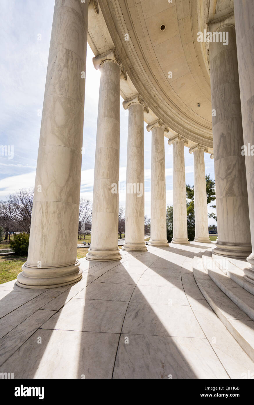 WASHINGTON, DC, USA - Jefferson Memorial. Stockfoto