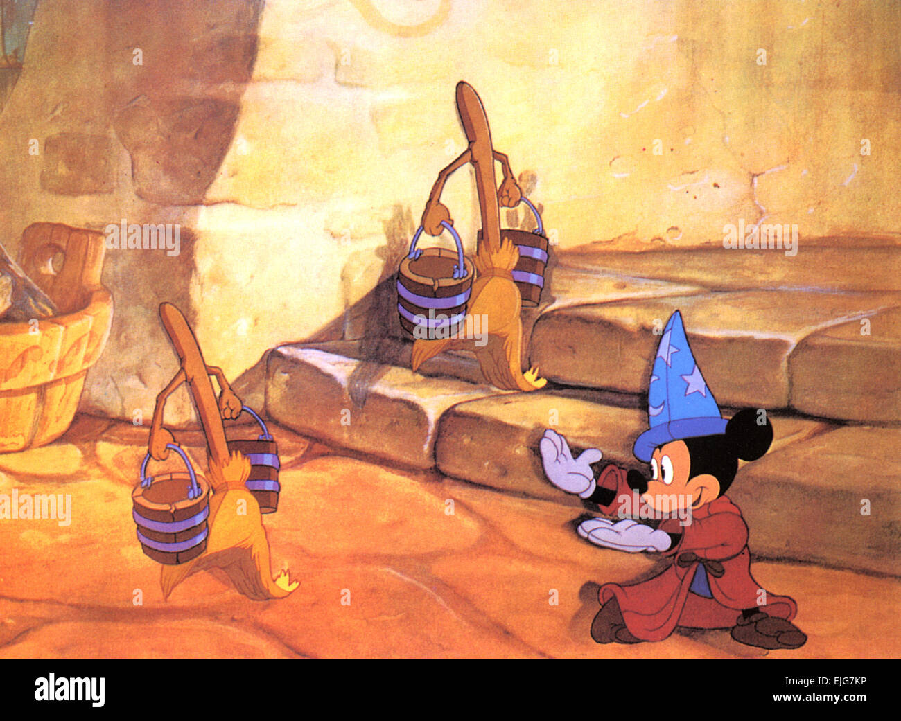 FANTASIA 1940 Walt Disney cartoon mit Mickey Mouse Stockfoto