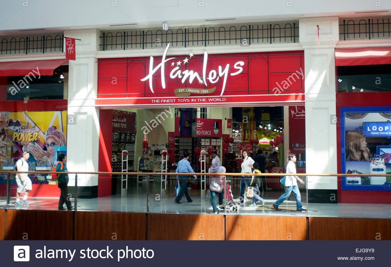 Dubai Vereinigte Arabische Emirate Hamleys Spielwarenladen in der Dubai