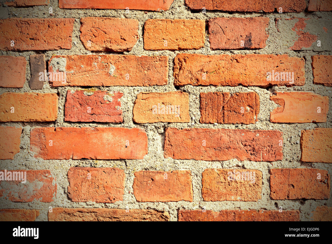 Hintergrund der alte Vintage Mauer gemacht. Stockfoto