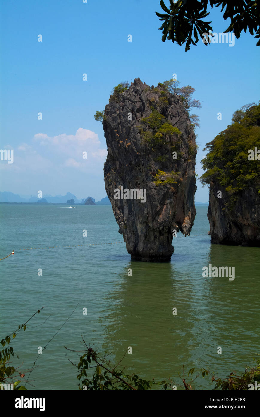 James Bond Insel Khao Phing Kan Thailand Film Stockfoto