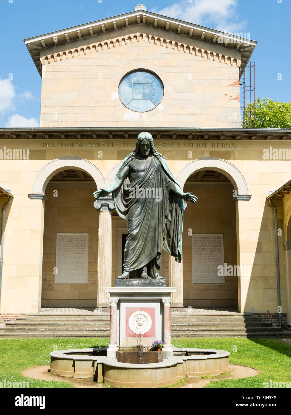 Friedenskirche (Friedenskirche), Park Sanssouci in Potsdam, Deutschland Stockfoto