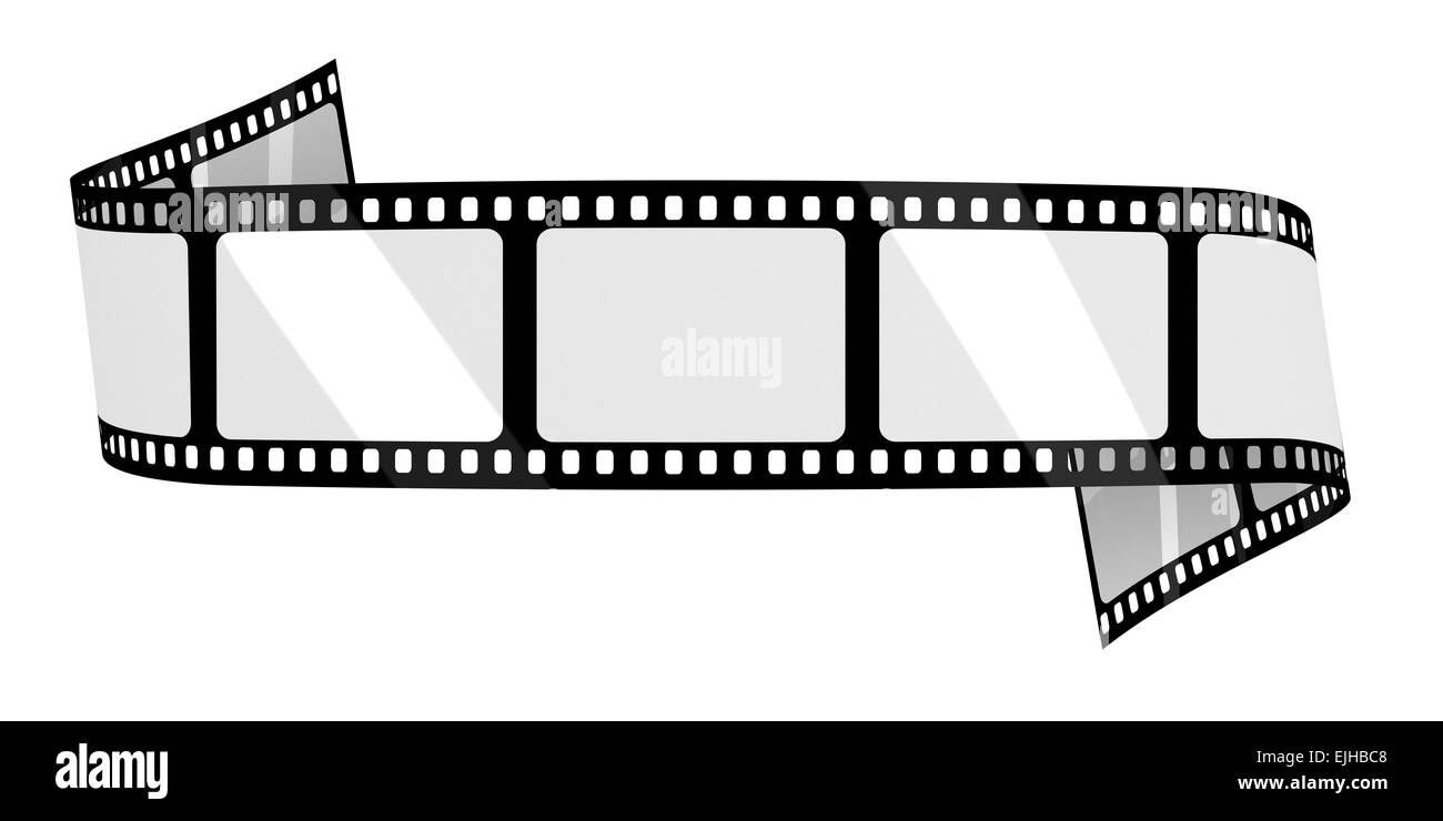 Leere Film banner Stockfoto Leere Film banner Stockfoto