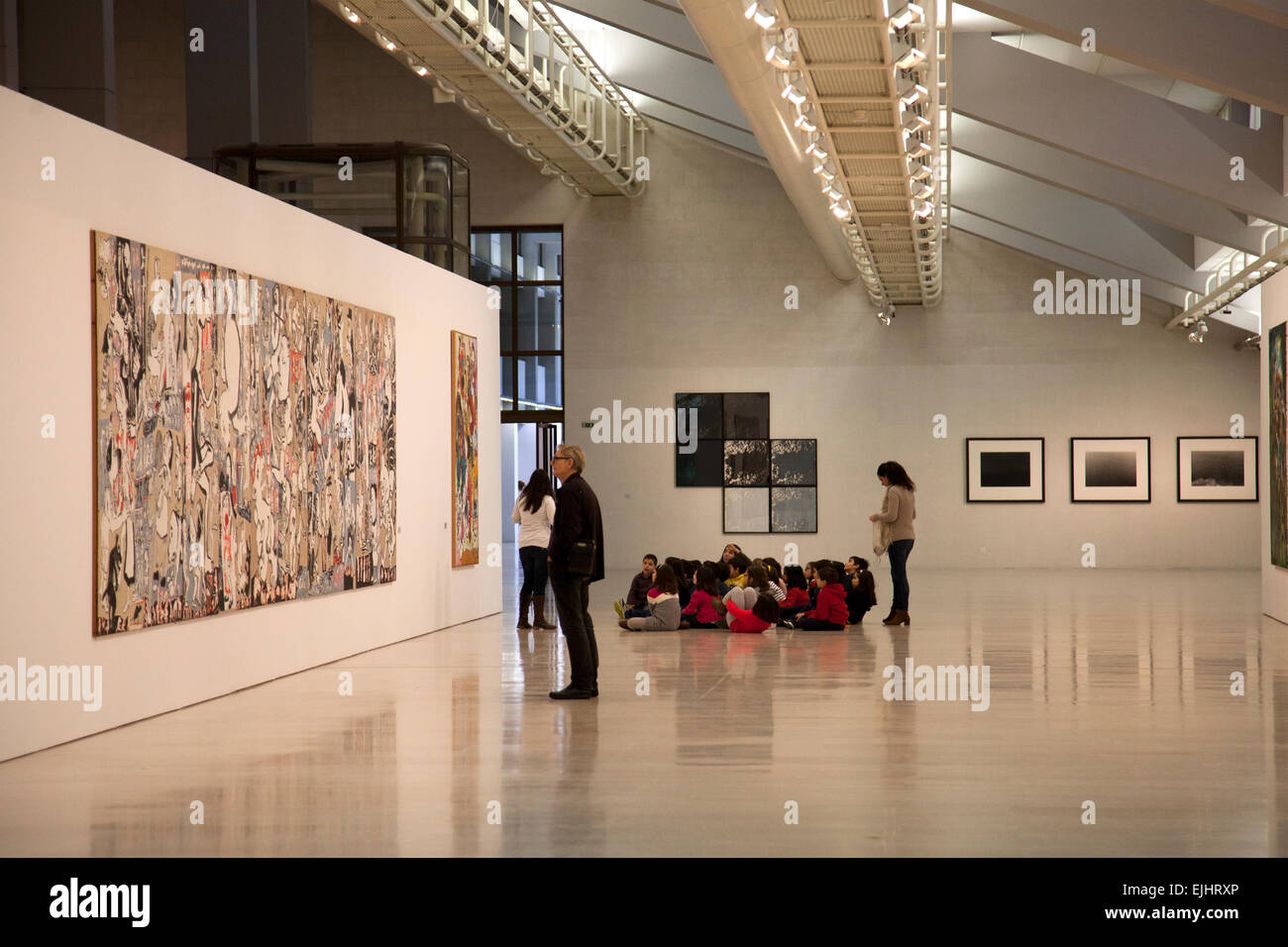 Fundação Calouste Gulbenkian, Zentrum für moderne Kunst in Lissabon - Portugal Stockfoto