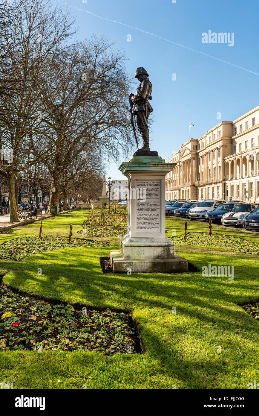 Office Stadtgarten in Cheltenham sind an der Promenade und hinter dem städtischen Ämter des Borough Council Stockfoto