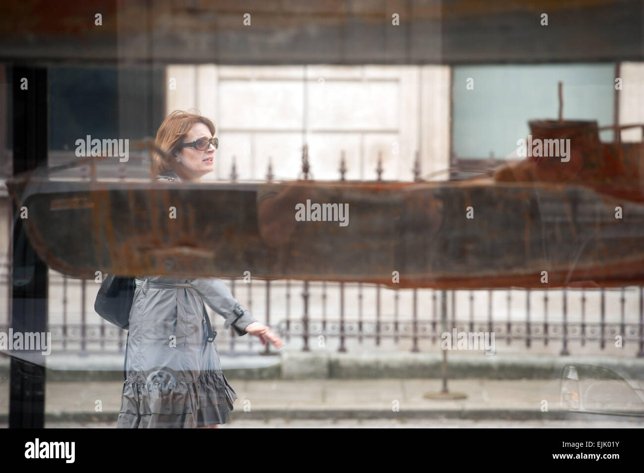 Anselm Kiefer-Ausstellung an der Royal Academy of Arts - Vorschau mit drücken: Ansicht wo: London, Vereinigtes Königreich bei: 23 Sep 2014 Stockfoto