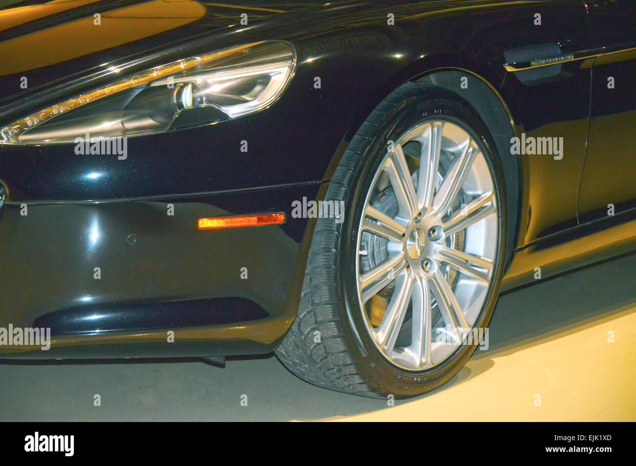 Aston Martin-Auto im showroom Stockfoto