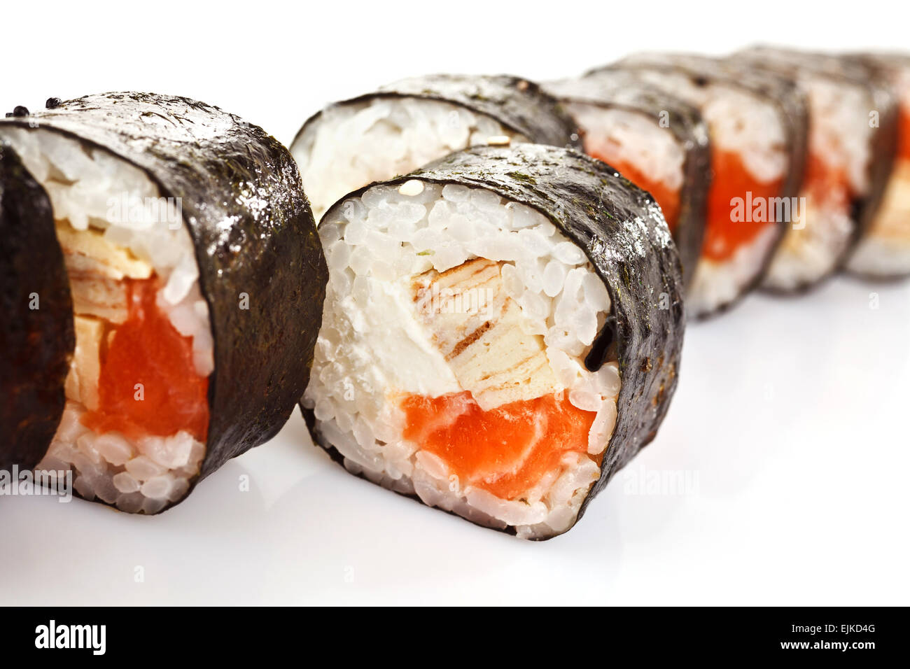 frische japanische sushi Stockfoto