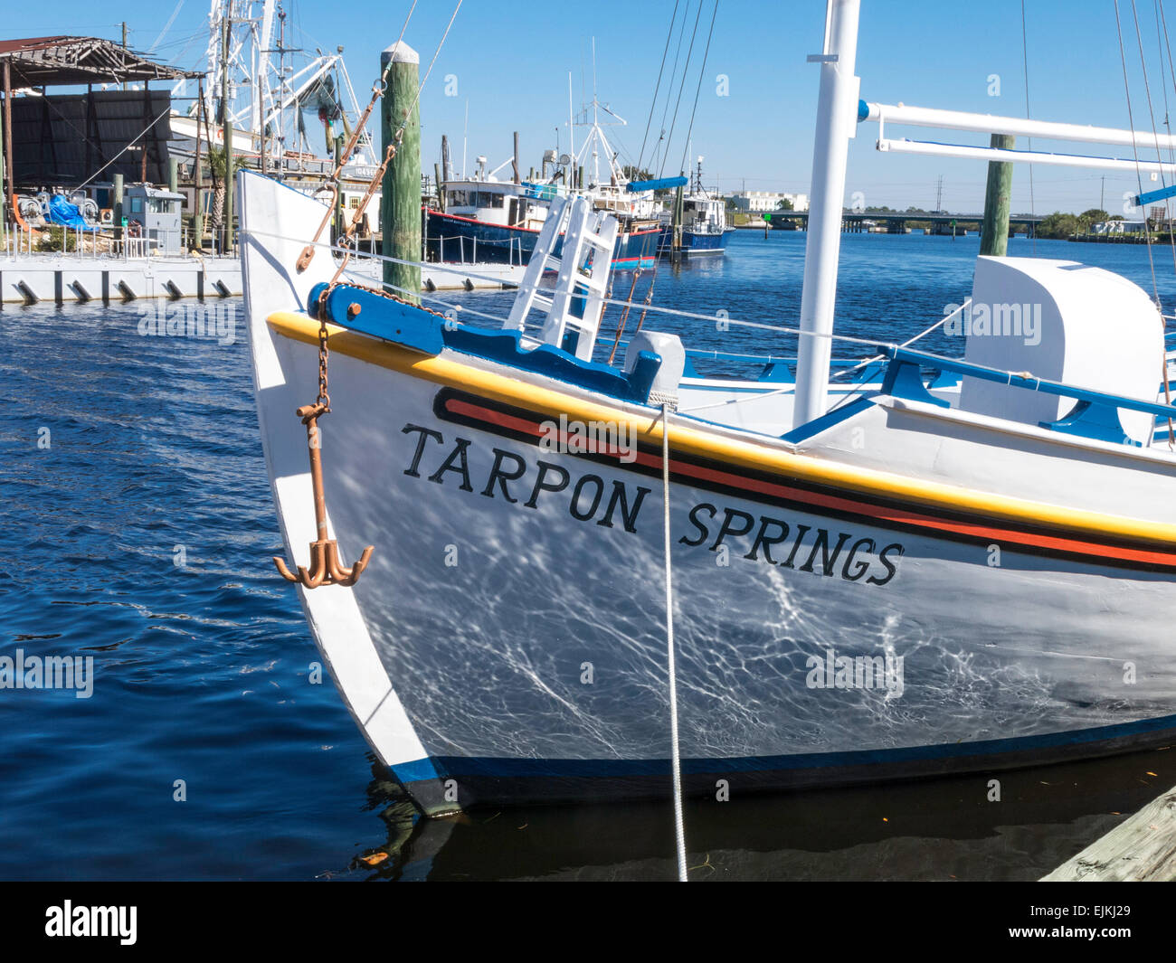 Tarpon Springs Historic District, Florida, USA Stockfoto