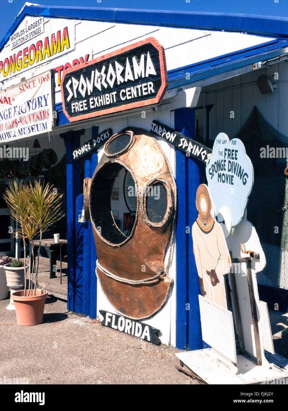 Tarpon Springs Historic District, Florida, USA Stockfoto