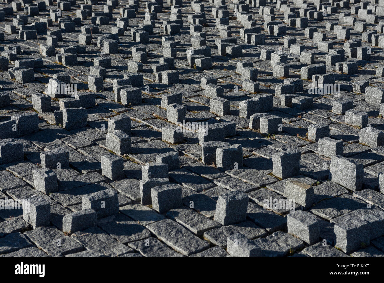 Steingarten Stockfoto