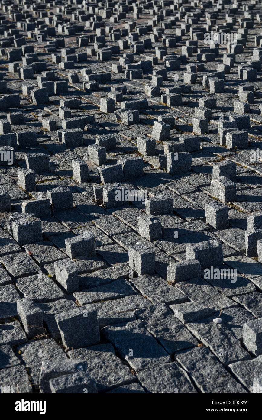 Steingarten Stockfoto