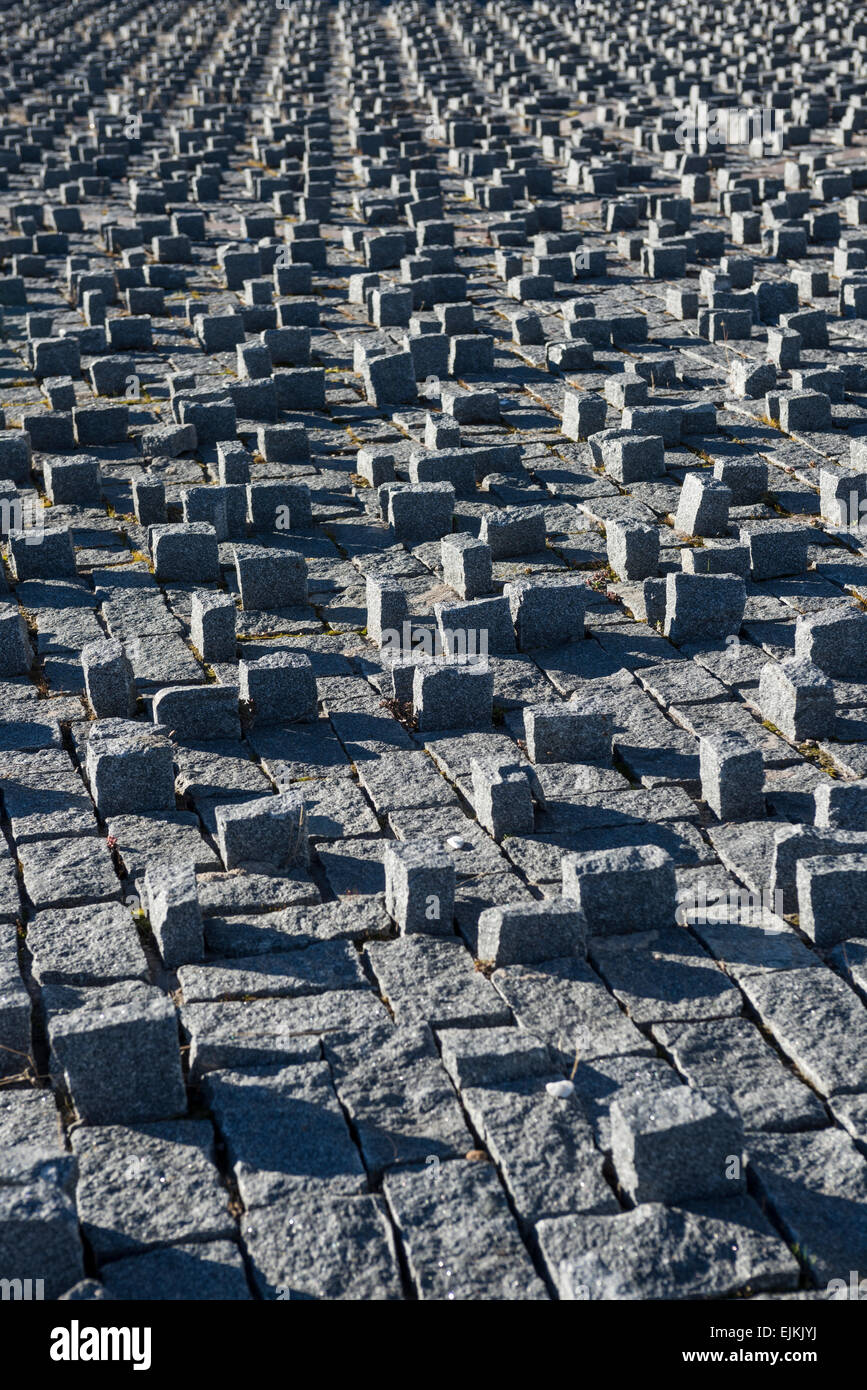 Steingarten Stockfoto