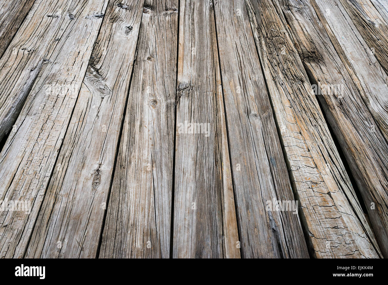 Alte Mole Strandholz verwitterte Textur Hintergrund board Stockfoto