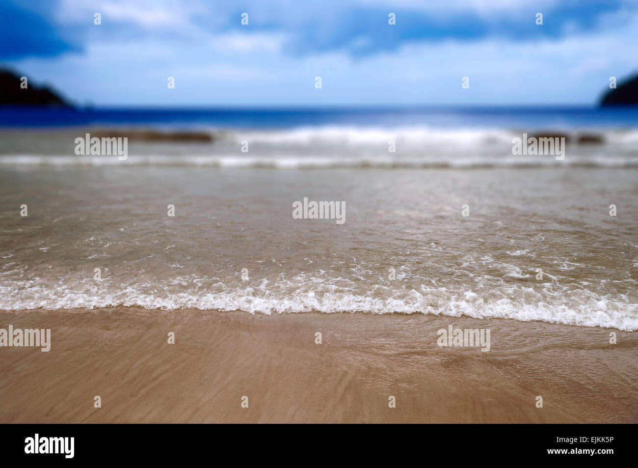 Maracas Beach in Trinidad und Tobago selektiven Fokus Stockfoto