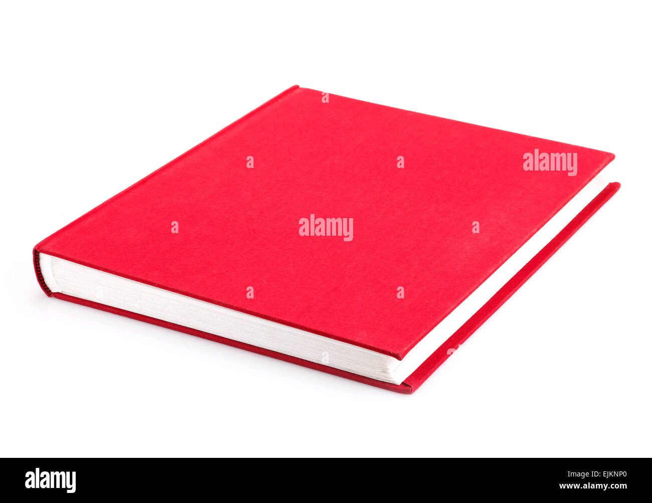 roten Hardcover-Buch Stockfoto