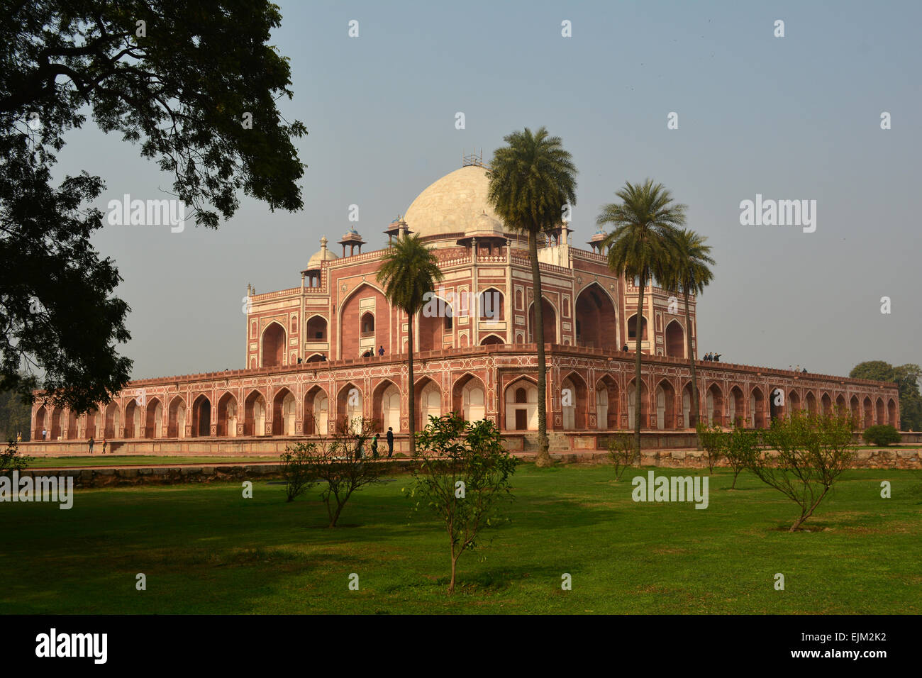 Humayun Mausoleum, Delhi, Indien Stockfoto